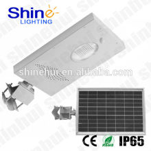 15W IP65 El panel solar integrado luz de calle solar, luz de calle llevada Todo-en-uno